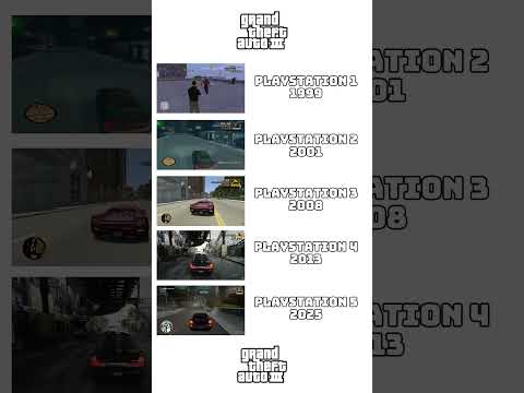 GTA 3 PS1 VS PS2 VS PS3 VS PS4 VS PS5 #pcbuild #pc #pcgaming #gamingpc #gpu #graphics #graphicscard