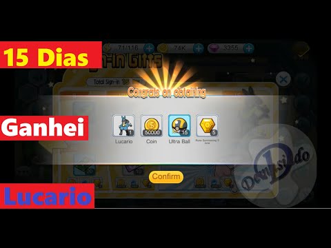 Ganhei 1 Lucario Compensa usar? (Pokémon Monster VS, Monster of Glory)
