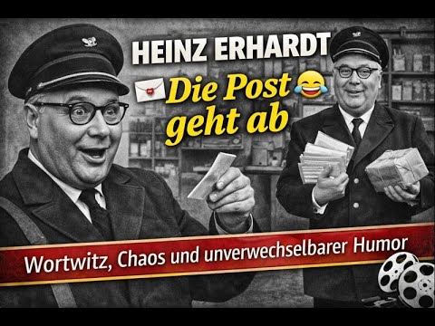 Heinz Erhardt – Die Post geht ab 😂📬Wortwitz, Chaos und unverwechselbarer Humor