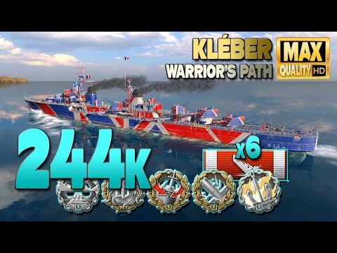 Destroyer Kléber: Dangerous but nice comeback - World of Warships