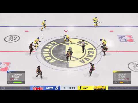 NHL22  TELH  11.KOLO  LITVINOV  VS  České Budejovice  zš IVANA HLINKY  15:00