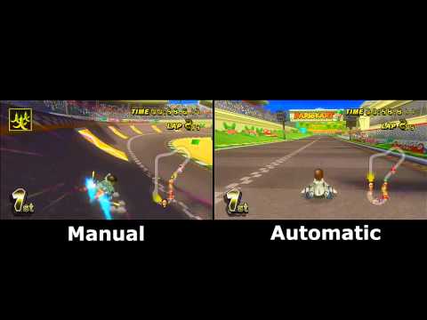 Mario Kart Wii - Manual vs Automatic