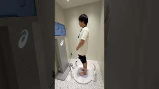 約15秒で足形を3D計測する「ASICS FOOT ID 3D」をやってみたよ〜👟アシックスの旗艦店「ASICS FLAGSHIP SHINJUKU」　#スニーカー