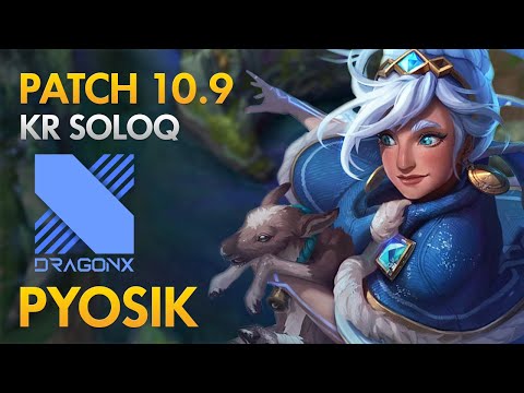 DragonX Pyosik - Jungle: Taliyah vs Olaf - KDA 22/5/10