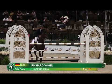 20.03.2022 CSIU25-A Wellington/USA: 50.000$ U25 Final Grand Prix - 1. Richard Vogel/Looping Luna