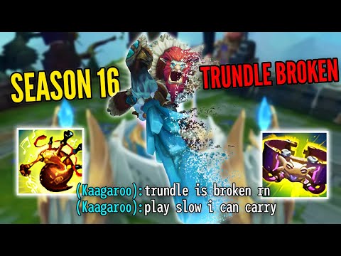 SEASON 16 TRUNDLE IS BROKEN? | Stream Highlights #1