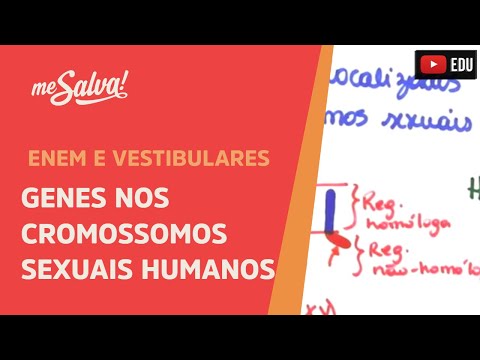 Me Salva! GEN17 - Genética -  Genes localizados nos cromossomos sexuais humanos