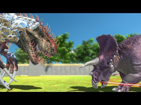 New Indominus ate all the dinosaur units |Animal Revolt Battle Simulator #6