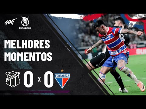 Gols e lances de Ceará x Fortaleza