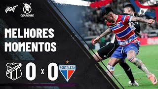 CLÁSSICO-REI TERMINA SEM GOLS: CEARÁ E FORTALEZA AVANÇAM ÀS SEMIFINAIS