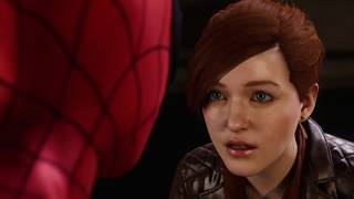 Spider-Man Ps4 2018 Cut Scene -  Spider Man Saves Mary Jane