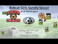 Brookings Bobcats Girls Soccer vs SF Washington Warriors (GSoc) 9.27.22