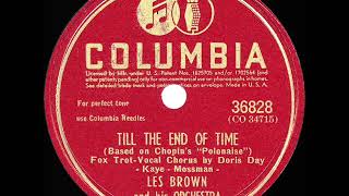 1945 HITS ARCHIVE: Till The End Of Time - Les Brown (Doris Day, vocal)