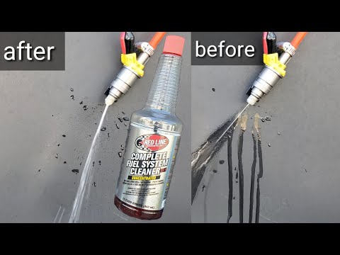 Redline complete fuel system cleaner fixed clogged fuel injector?