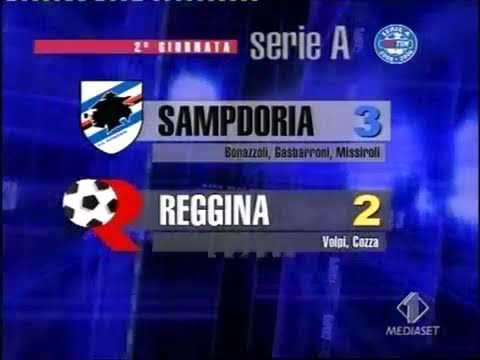 2005-06 (2a - 11-09-2005) Sampdoria-Reggina 3-2 Servizio Controcampo Italia1