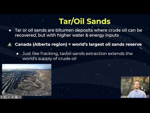 APES Notes 6.4 - Natural Energy Resource Distribution