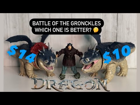 Battle of the Gronckles! How To Train Your Dragon live action toys