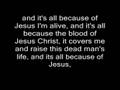 All because of Jesus~Casting Crowns (lyrics!)