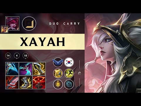 Xayah ADC vs Lucian - KR Diamond Patch 25.22
