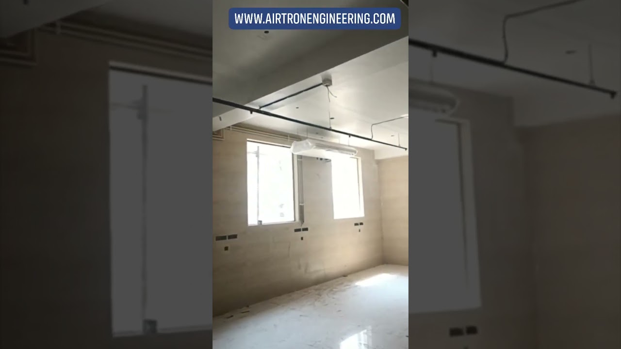 ceiling-suspended Ac unit Demo.