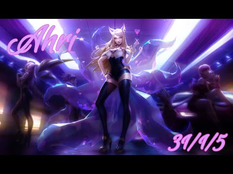 League of Legends: KDA Ahri Gameplay