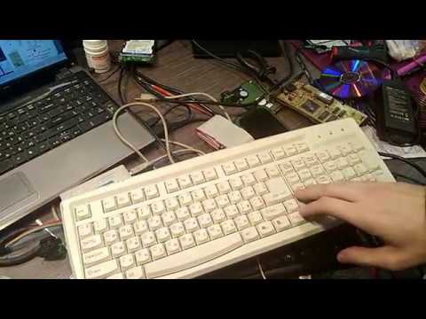 Переделка ps2 клавиатуры на старый пк