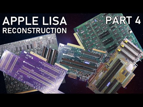Apple Lisa Part 4: Reconstructing the damaged boards