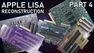Apple Lisa Part 4: Reconstructing the damaged boards