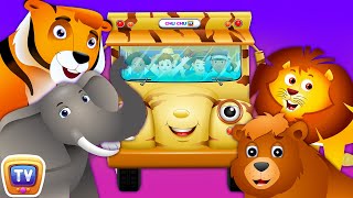 Wheels on the Bus - Wild Animals & Animal Sounds and Many more Nursery Rhymes Collection | ChuChu TV