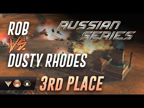DustyRhodes vs Rob | RUSSIAN SERIES БИТВА ЗА 3 МЕСТО- GENERALS : ZERO HOUR