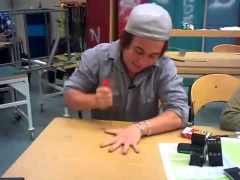 Crazy Insane Knife Skills  trick of the week nov 2012