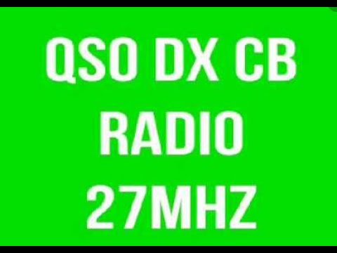 CB RADIO  27MHZ QSO DX QSL VIDEO  STATION  FOX Opérador Tino Province Ségovia With 14RC446 Carlos