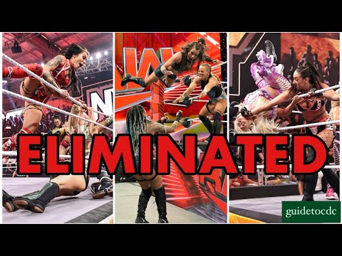 WWE Women’s Battle Royal Eliminations