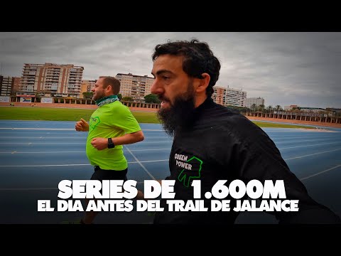 SERIES DE 1.600 METROS ➡ RITMO 🏃