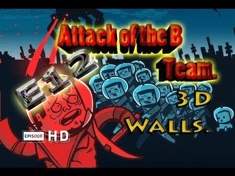 Minecraft: 3D WALLS - Attack Of The B-Team - Ep. 12 (HD)