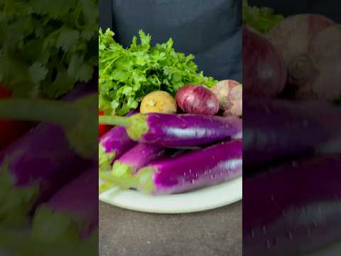 Aloo Baingan asmr  #cooking#aloobaingansabzi
