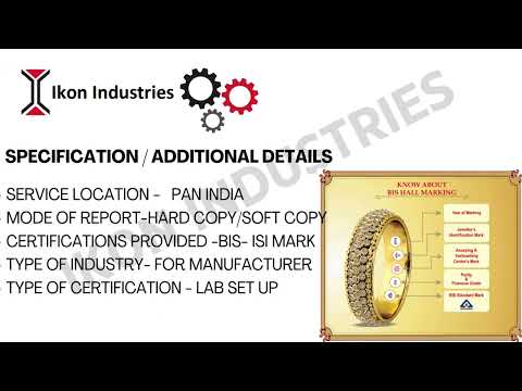 Gold hallmarking centre recognition services (bis hallmarkin...