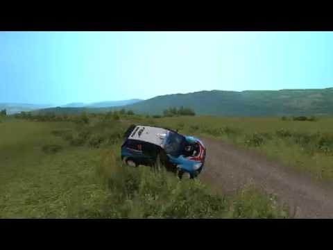 #4 ERC - SEAJETS Acropolis Rally by WirtualneRajdy.pl - crash