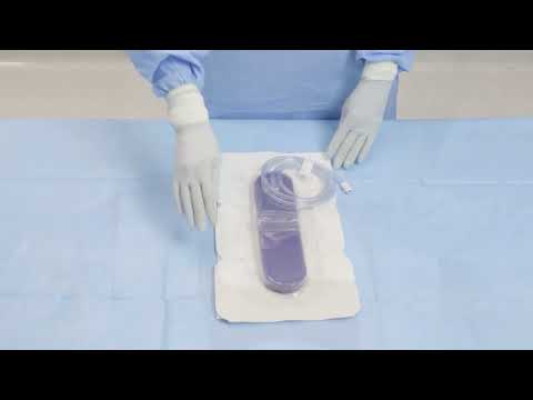 3M™ Prevena™ Peel and Place 20 cm dressing application video (sternum)