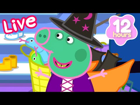 🔴 LIVE! Peppa Pig's Learning Adventures! 🍦 Peppa's Playgroup: Little Learners 🐷 Kids Cartoons