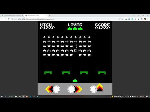 Space Invaders Game In Javascript With Source Code