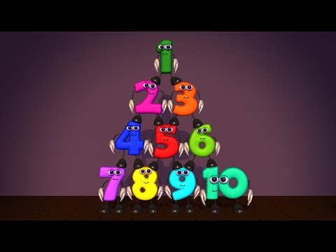 Los números Rockeros - Aprender a contar bailando y cantando en español