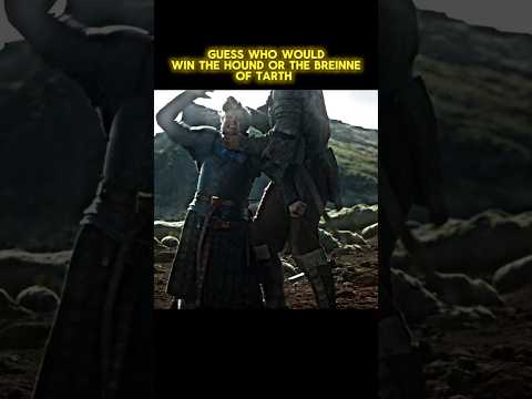 The hound fight with brienne was crazy 🥶🐲🔥#edit #got #gameofthrones #subscribe #like #share #friends