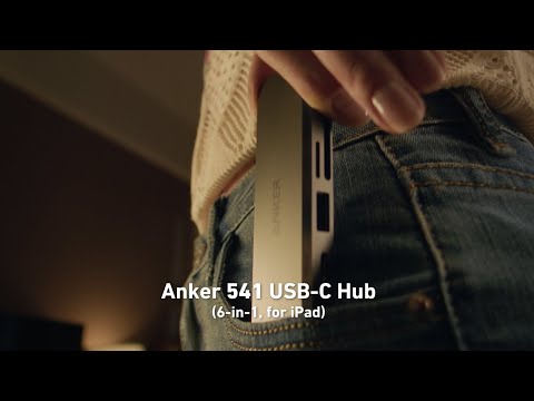 Anker 541 USB-C Hub (6-in-1, for iPad) Док-станция для iPad с USB-C Концентратор для iPad с USB-C - фото 2 - id-p2083727442