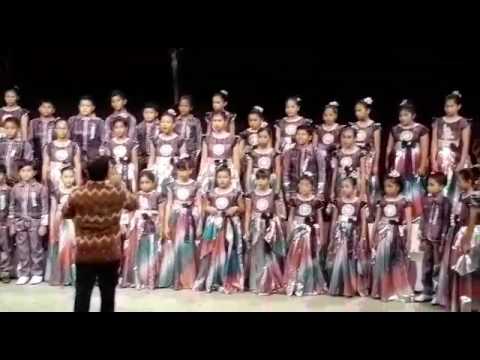 Beata Choir SD St. Antonius 1 dan 2 Medan live on TVRI