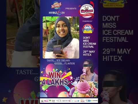 Noushin | Hyderabad Ice Cream Challenge Expo | Hybiz tv