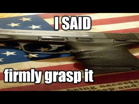 Hogue handall beavertail grip for shield 40 9mm and ruger lc9