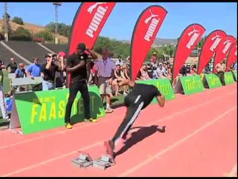 Usain Bolt visited Mt. SAC in 2011