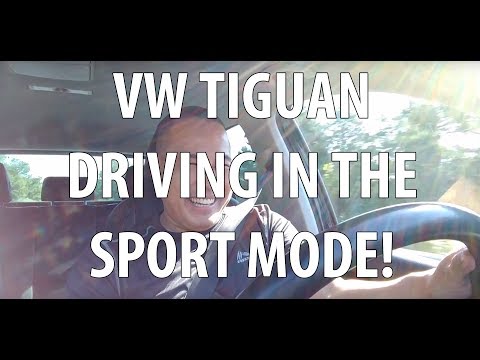 Part of a video titled VW/Volkswagen The Difference Between Regular Mode & Sport ...