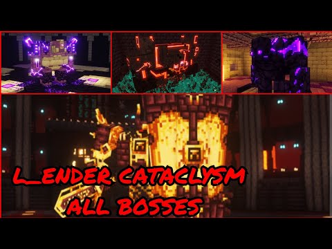 Dread The Boss Hunter - Minecraft L_Ender 's Cataclysm All Bosses with Better Combat ( 1.19.2 Mod )